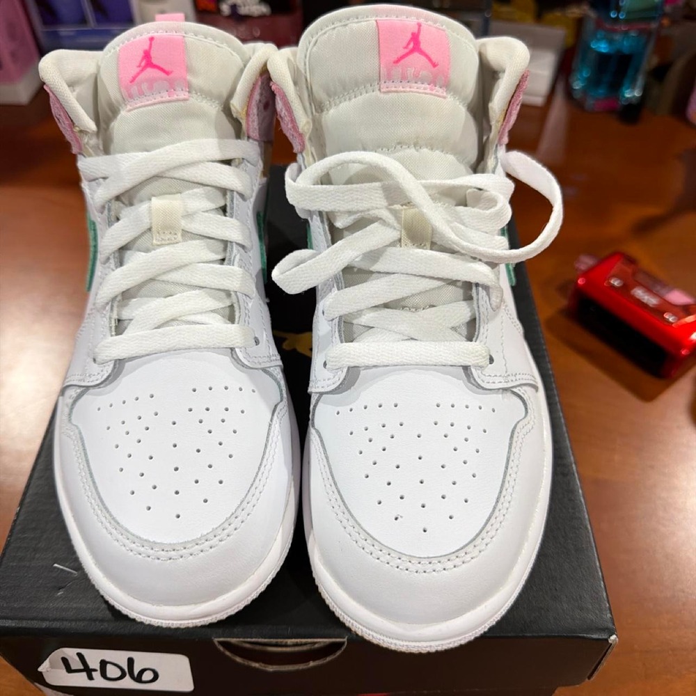 Jordan 1 Mid SE "White Thunder" sneakers